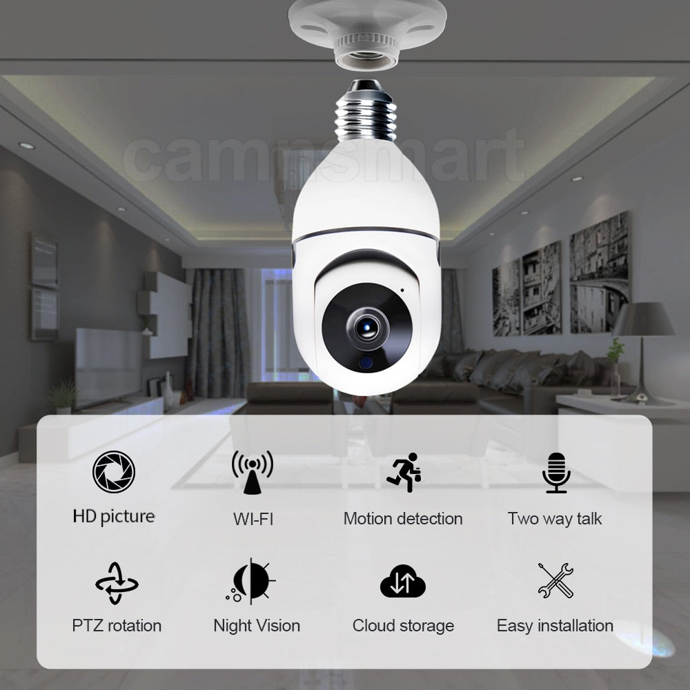 BulbCamera™ - Your Portable Security Guard!